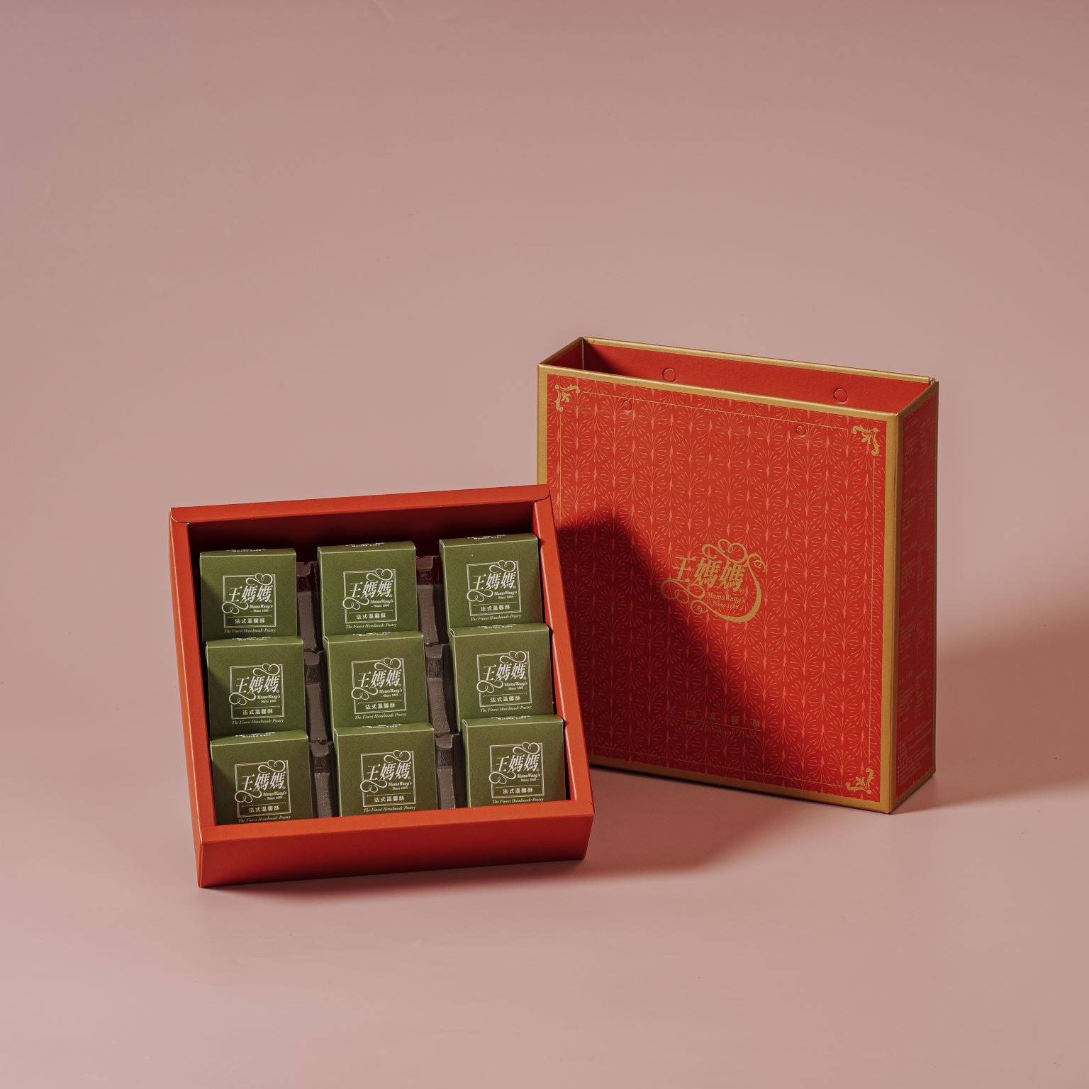 溫馨抹茶酥-9入手提禮盒